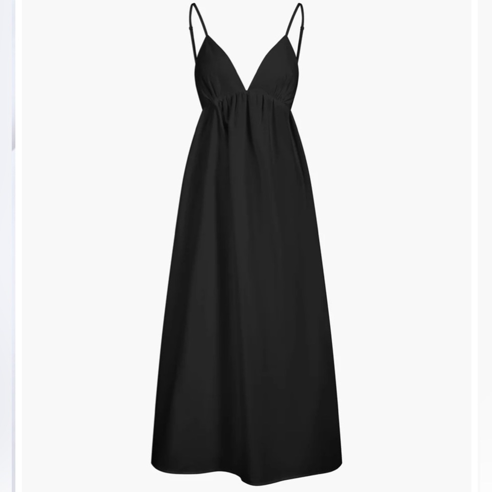 Coastal Cowgirl Open Back Long Dress NWOT